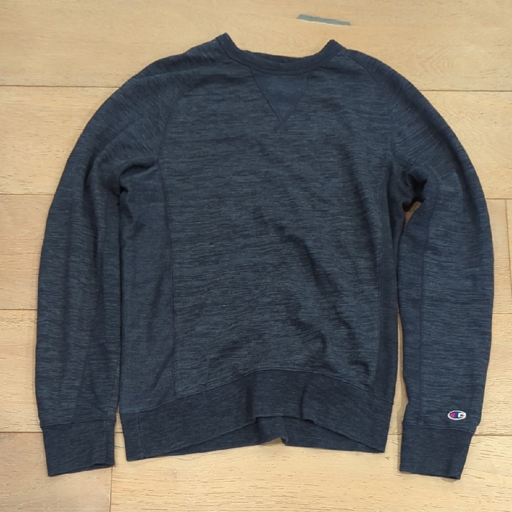 Champion Men's Dark Gray Crewneck Sweater